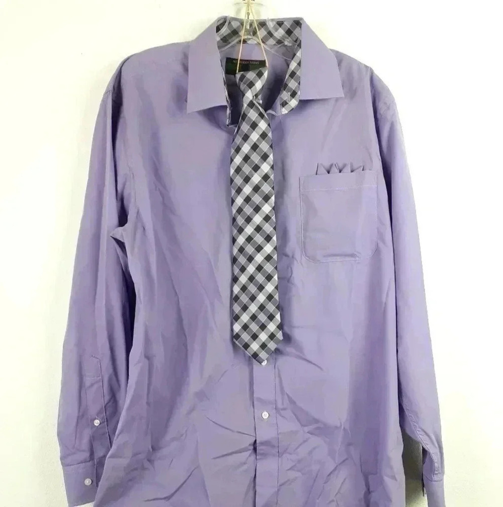 Alexander Julian Colours with Tie Size 16/16.5